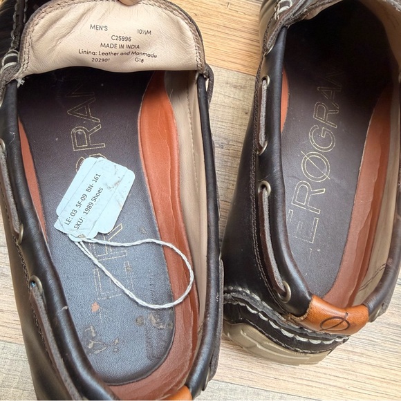 Cole Haan Zero Grand Men\'s Driving Loafers Casual Shoes Size 10.5 Leather C25996